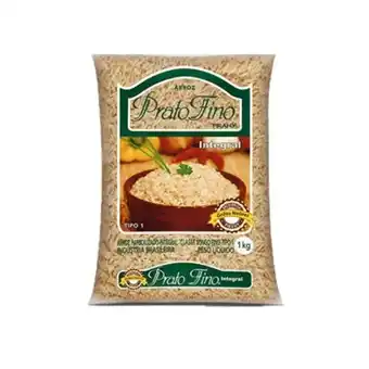 Mialich Supermercados Arroz prato fino integral 1kg oferta