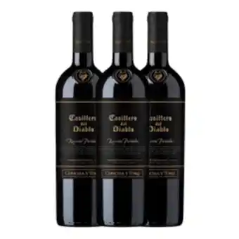 Supermercados Mundial Vinho tinto chileno casillero del diablo reserva privada garrafa 750ml oferta