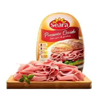 Kanguru Supermercado Presunto cozido seara fatiado kg oferta