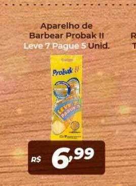 Atakarejo Aparelho De Barbear Probak Ii Leve 7 Pague 5 oferta