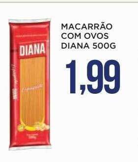 Apoio Mineiro Macarrão Com Ovos Diana oferta