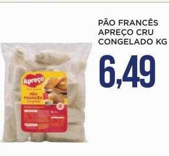 Apoio Mineiro Pão Francês Apreço Cru Congelado Kg oferta
