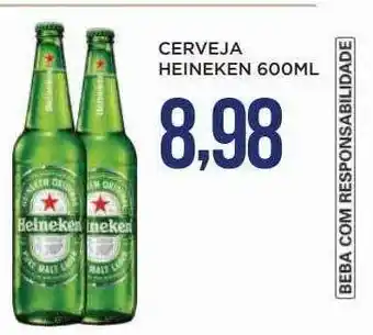 Apoio Mineiro Cerveja Heineken 600ml oferta
