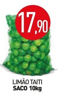 Calvo Atacadista Limao Taiti saco 10kg oferta