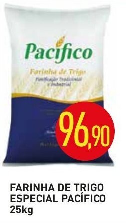 Calvo Atacadista Farinha de trigo Especial Pacifico 25kg oferta