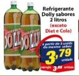 Vencedor Atacadista Refrigerante Dolly sabores 2L oferta