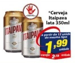 Vencedor Atacadista Cerveja Itaipava lata 350ml oferta