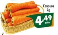 Vencedor Atacadista Cenoura 1kg oferta