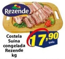 Vencedor Atacadista Costela Suina Congelada Rezende 1kg oferta