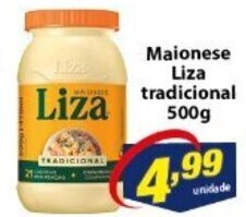Maionese Liza Tradicional 500g