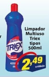 Vencedor Atacadista Limpador multiuso Triex tipos 500ml oferta