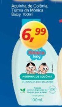 Supermercados Guanabara Aguinha de Colonia Turma da Monica Baby 100ml oferta