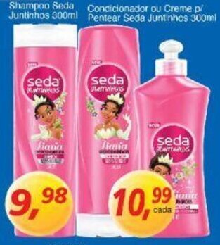 Supermercados Guanabara Shampoo Seda Juntinhos 300ml oferta