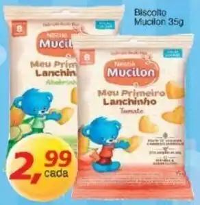 Supermercados Guanabara Biscoito Mucilon 35g oferta