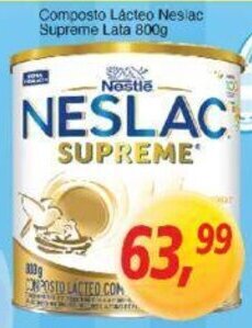 Supermercados Guanabara Composto Lacteo Neslac Supreme Lata 800g oferta