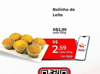 Peruzzo Bolinho de leite oferta