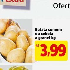 Mercado Extra Batata comum oferta