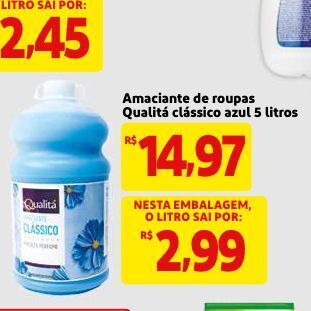 Mercado Extra Amaciante de roupas oferta