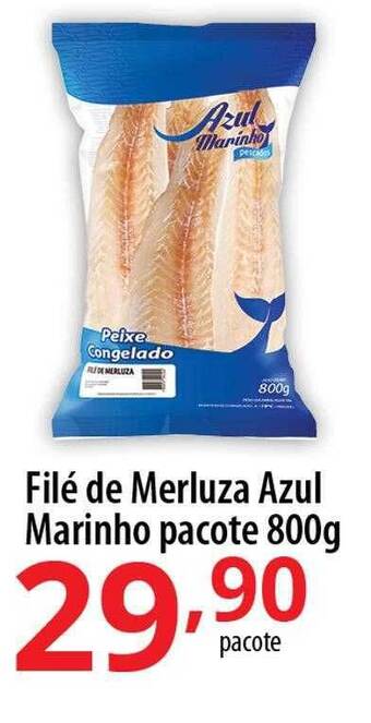 Akki Atacadista Filé De Merluza Azul Marinho oferta