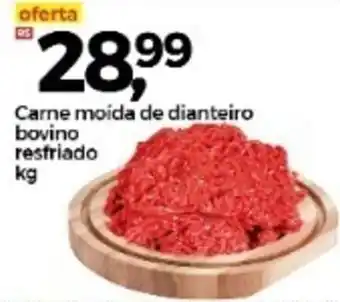 Frangolândia Carne Moida de Dianteiro Bovina resfriado 1kg oferta