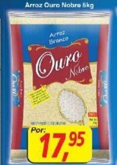Supermercados Guanabara Arroz Ouro Nobre 5kg oferta