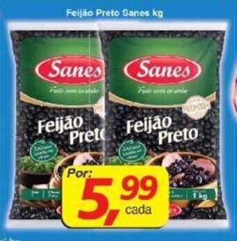 Supermercados Guanabara Feijao Preto Sanes 1kg oferta