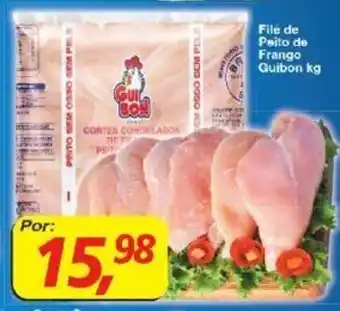 Supermercados Guanabara File de Peito de Frango Guibon 1kg oferta