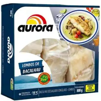 Big Box Lombos de bacalhau dessalgado congelado aurora 800g oferta