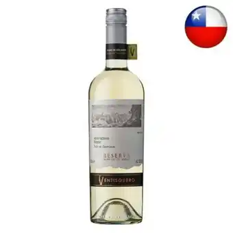 Pão de Açúcar Vinho chileno branco ventisquero reserva sauvignon blanc 750ml oferta