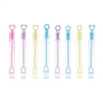 Ri Happy Kit 4 mini bastão de bolha de sabão candy color coração oferta
