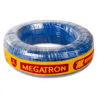 Cabo de rede cat 5e trançado 100metros azul megatron