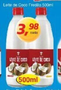 Leite de Coco Fredao 500ml