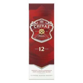 Big Box Whisky chivas regal 12 anos 750ml oferta