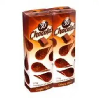 Sam's Club Crisp choc de chocolate ao leite chocola's pack com 2 unidades 125g cada oferta
