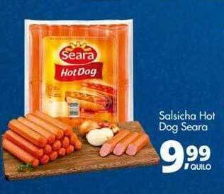 Delta Supermercados Salsicha Hot Dog Seara oferta