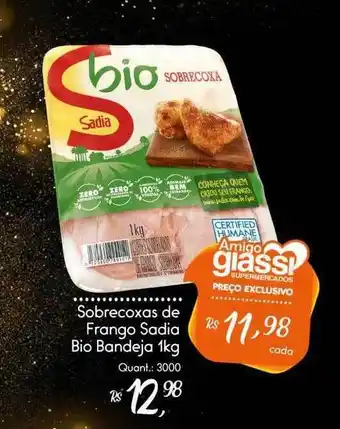 Sobrecoxa De Frango Sadia Bio