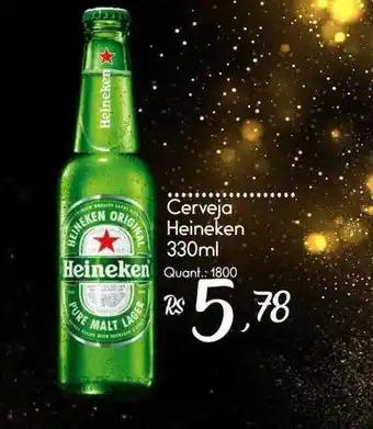 Giassi Supermercados Cerveja Heineken 330ml oferta