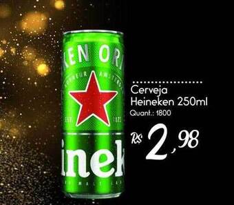 Giassi Supermercados Cerveja Heineken oferta