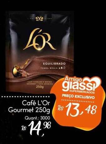 Giassi Supermercados Café L'or Gourmet oferta