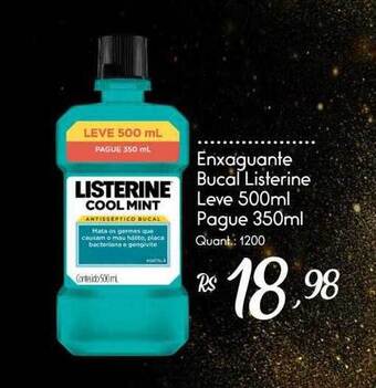 Giassi Supermercados Enxaguante Bucal Listerine oferta