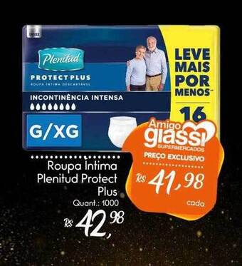 Roupa Intima Plenitud Protect Plus