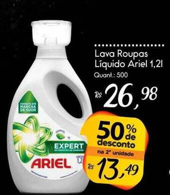Giassi Supermercados Lava Roupas Liquido Ariel oferta