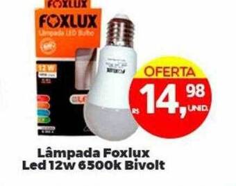 Lâmpada Foxlux Led 12w 6500k Bivolt