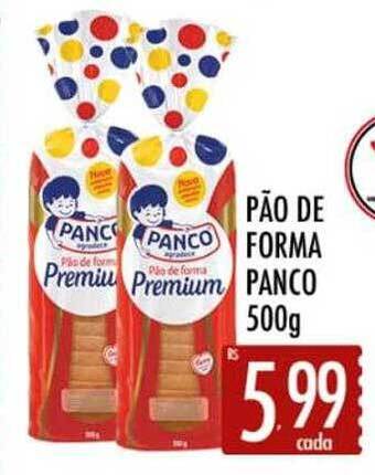 Supermercados Avenida Pão De Forma Panco oferta