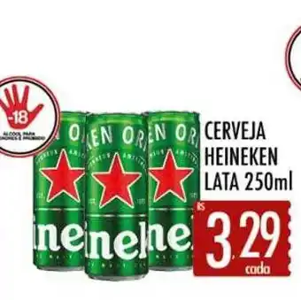 Supermercados Avenida Cerveja Heineken oferta