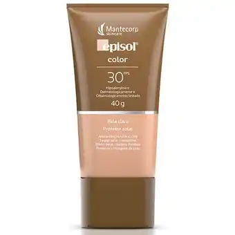 Droga Raia Protetor solar episol color fps 30 facial pele clara com 40g oferta