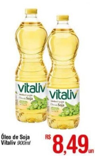 Fort Atacadista Oleo de Soja Vitaliv 900ml oferta