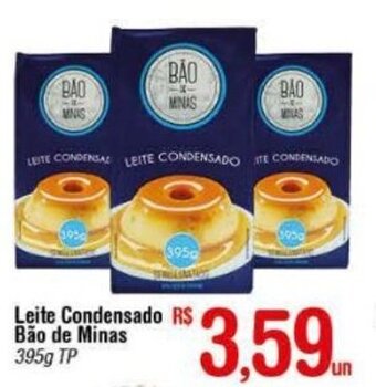 Fort Atacadista Leite Condensado Bao de Minas 395g oferta