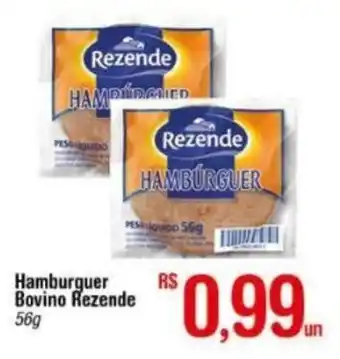 Fort Atacadista Hamburguer Bovino Rezende 56g oferta