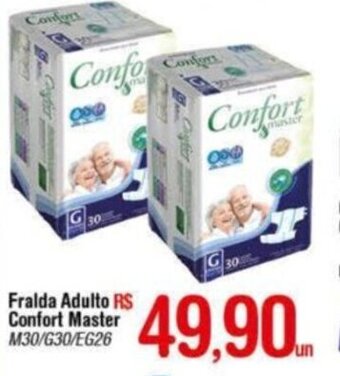 Fort Atacadista Fralda Adulto Confort Master oferta